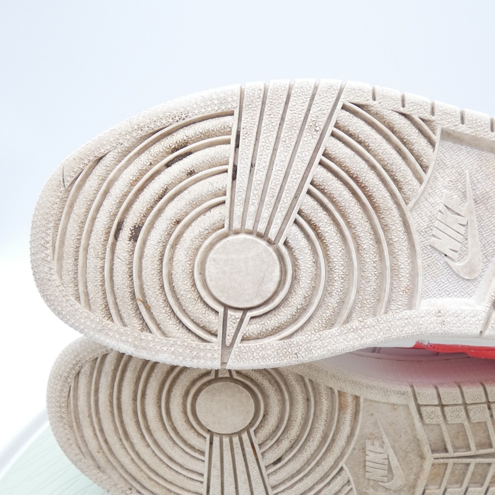 Air Jordan 1 Centre Court DJ2756-101 Mens 10 Shoes White University Red Sneakers - Picture 8 of 11